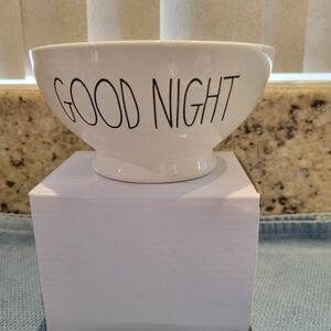 🌚Rae Dunn Ceramic Bowl with 'Good Night'